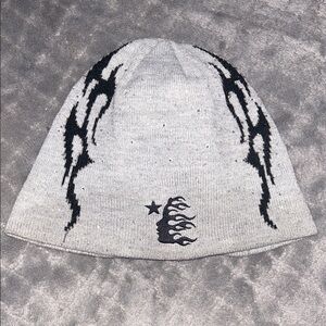 Gray Hellstar Beanie
